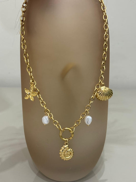 Collana multi ciondoli