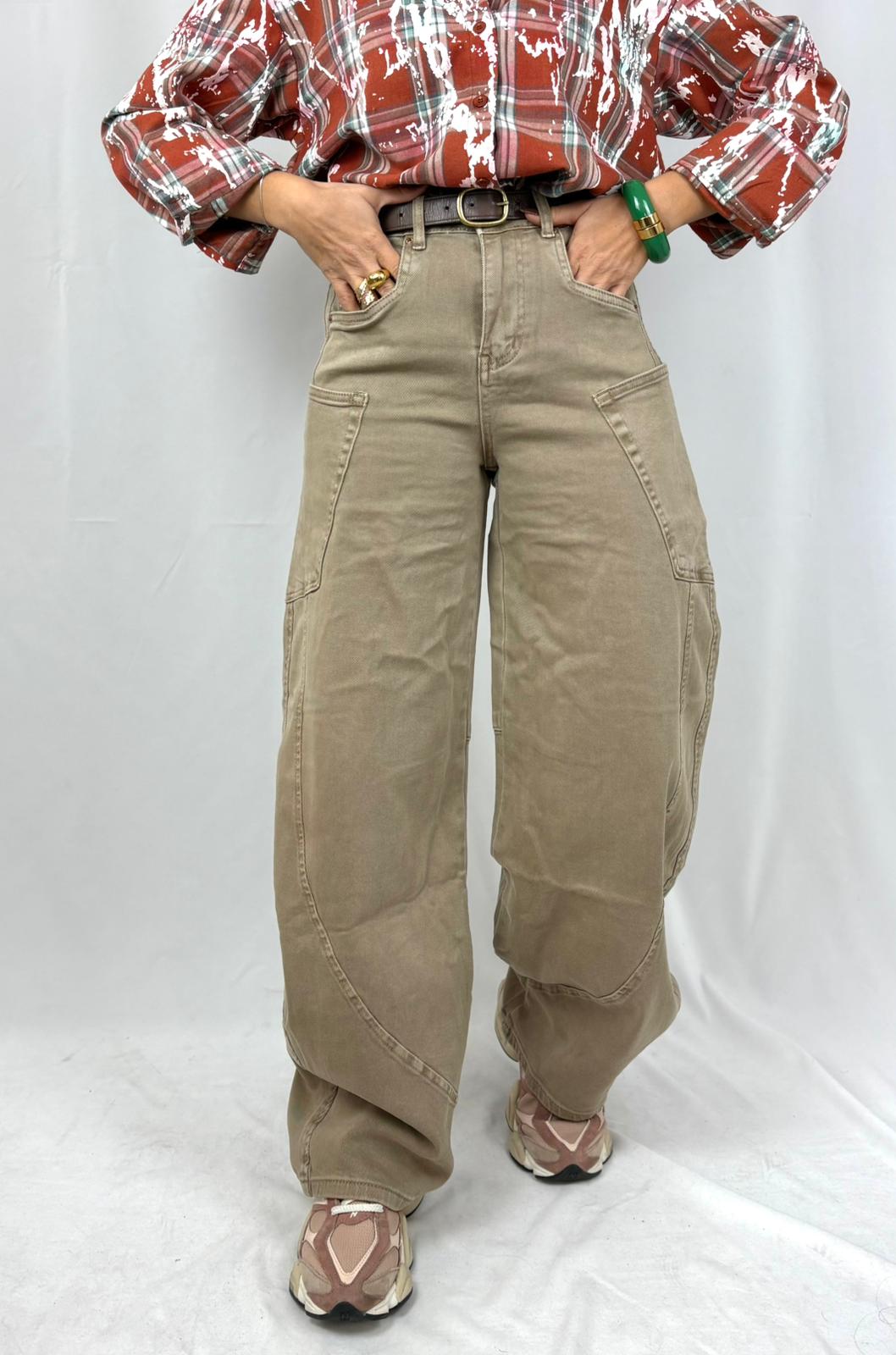 Jeans Balloon con tasconi art:MS2142- 2140