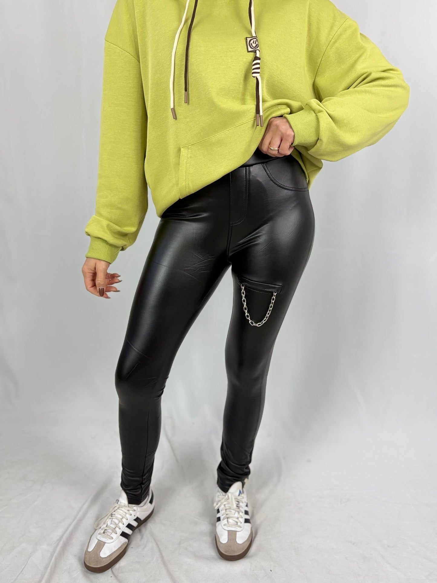 Leggins eco-pelle art.By666