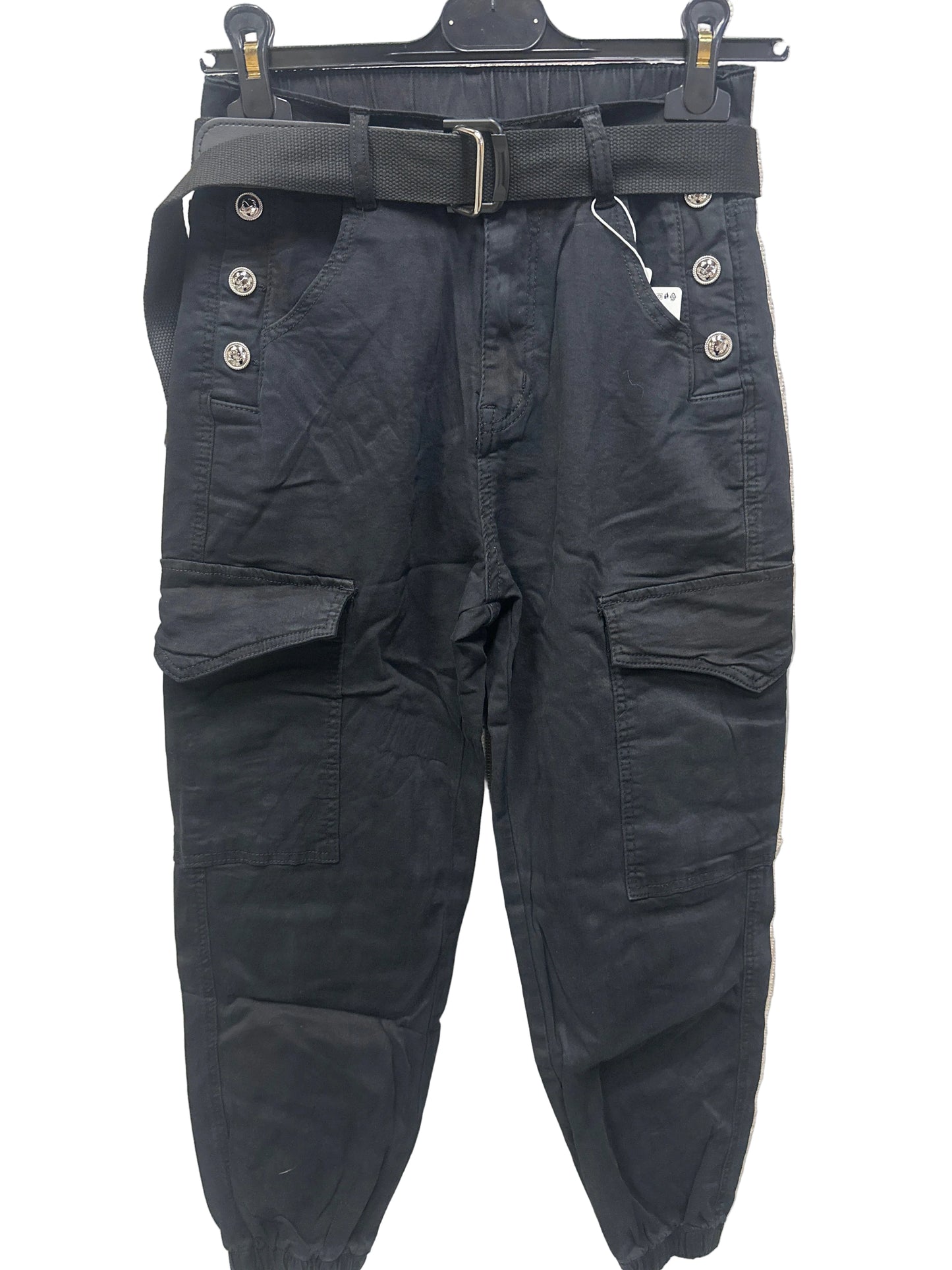 Jeans cargo con cintura art- 8126