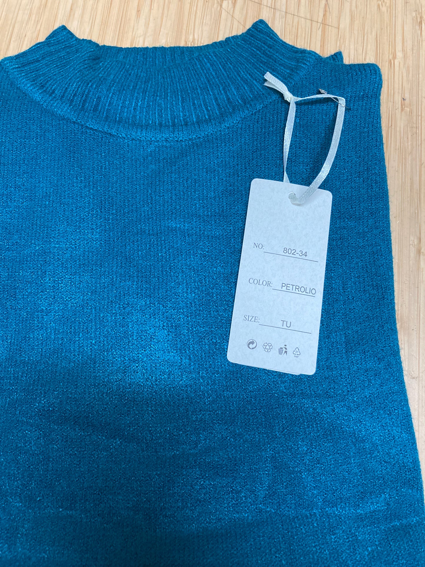 Pull BASIC mezzo collo Art-802