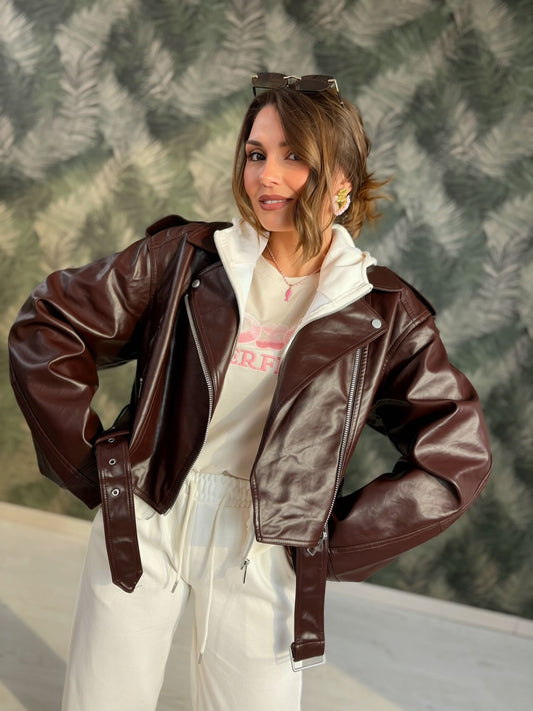 Giubbotto eco-pelle Mod.zara