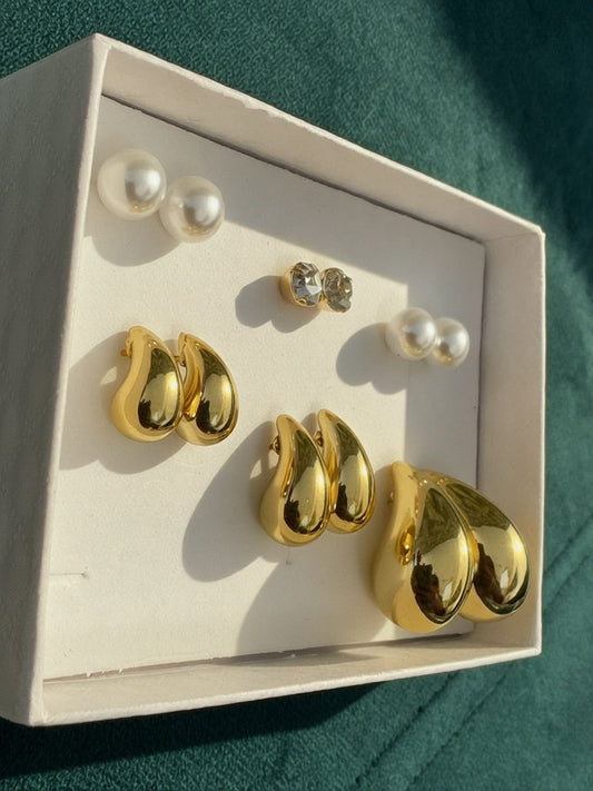 Set orecchini 6 paia promo art.D1356