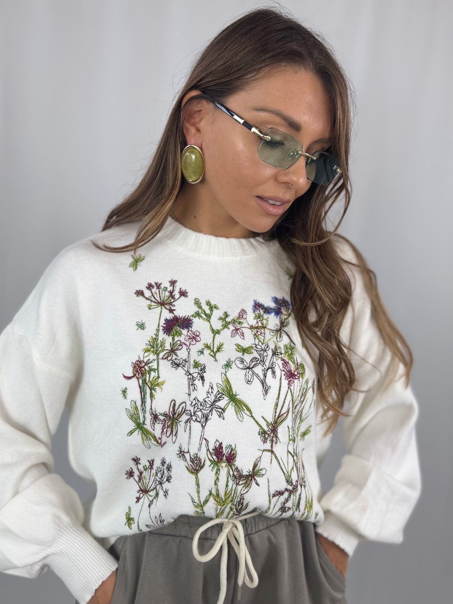 Orecchini con pietra cabochon