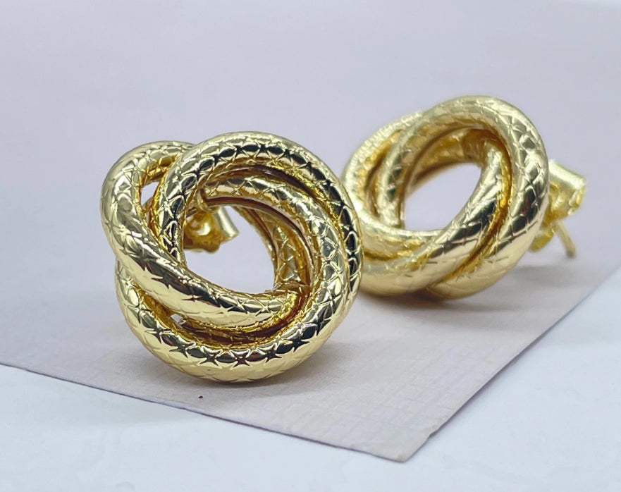 Orecchini intrecciati promo art.D-1272