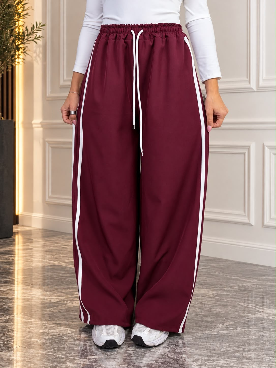 Pantalone mod Adidas gamba larga
