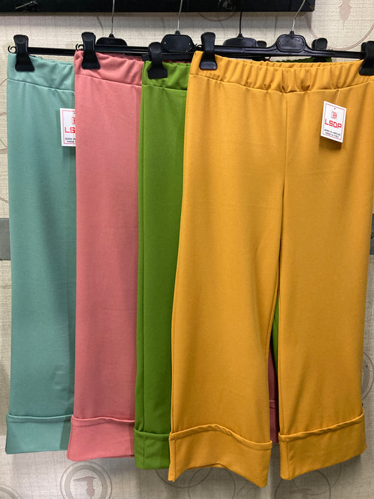 Pantalone con piegone (comodo)