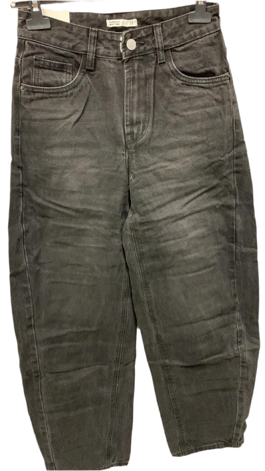 JEANS BLACK BAGGY ART-MS2144