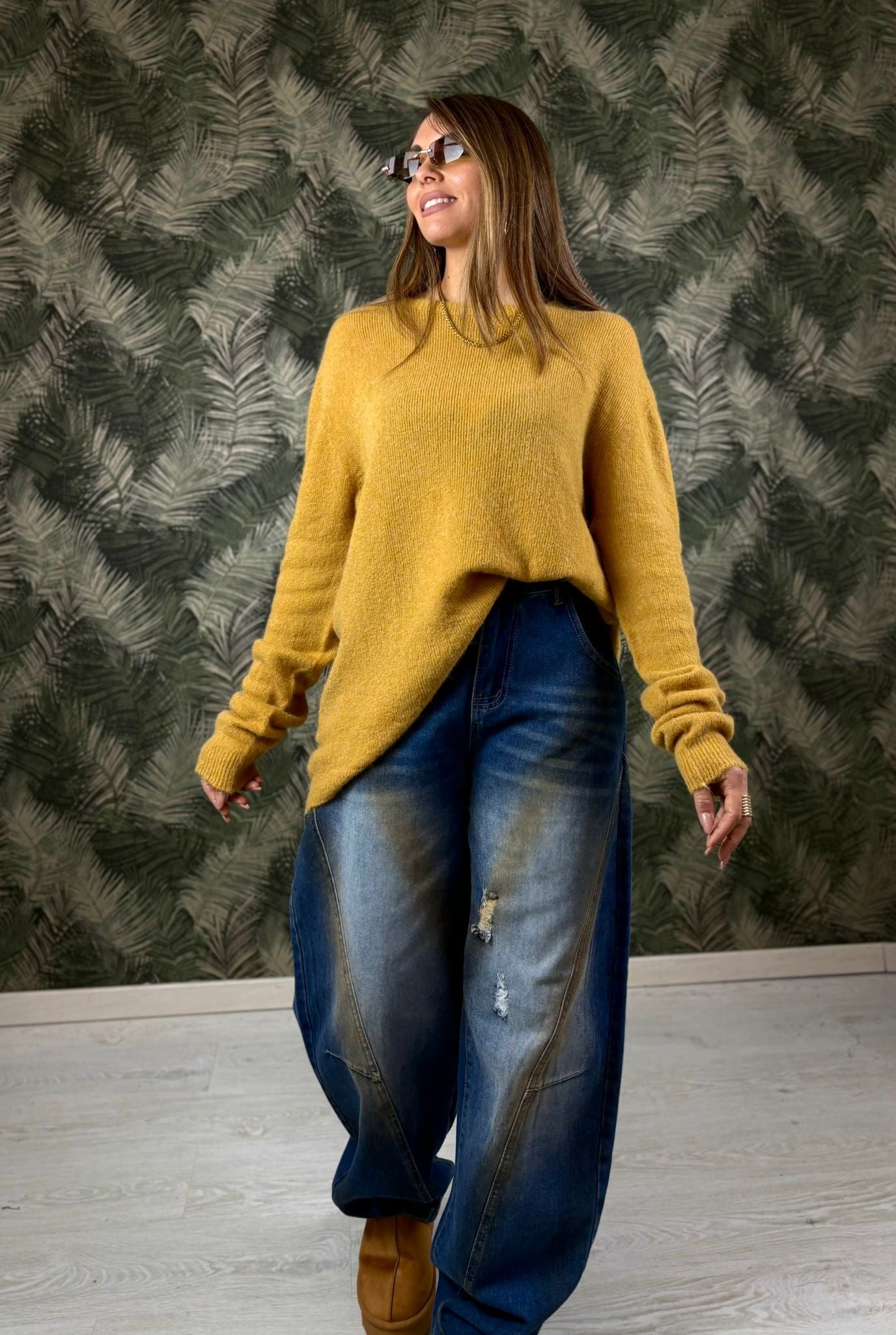 Maglia lunga lana pettinata LSDP