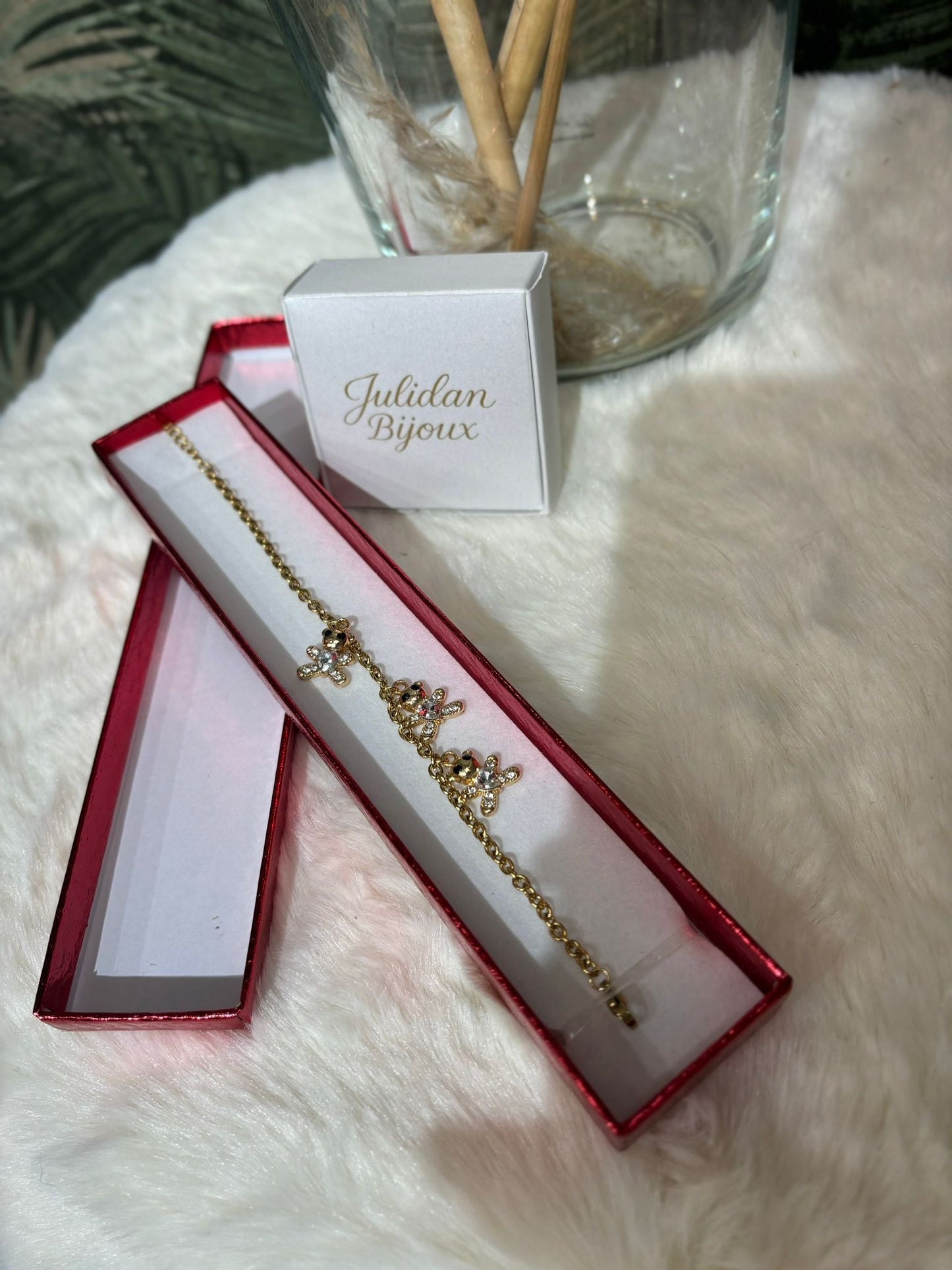 Bracciale orsacchiotto base oro promo