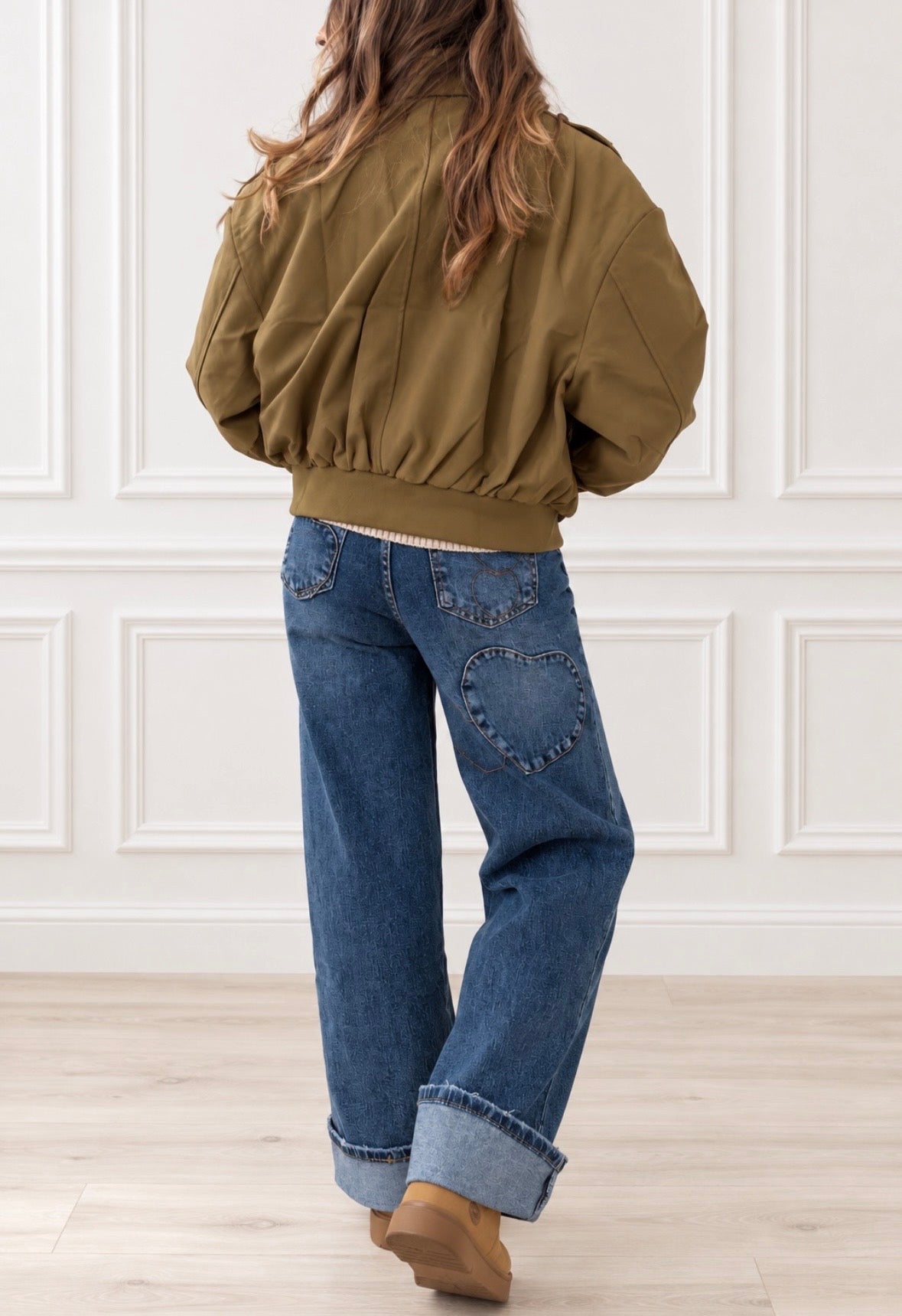 Jeans basic a palazzo art- Lm835