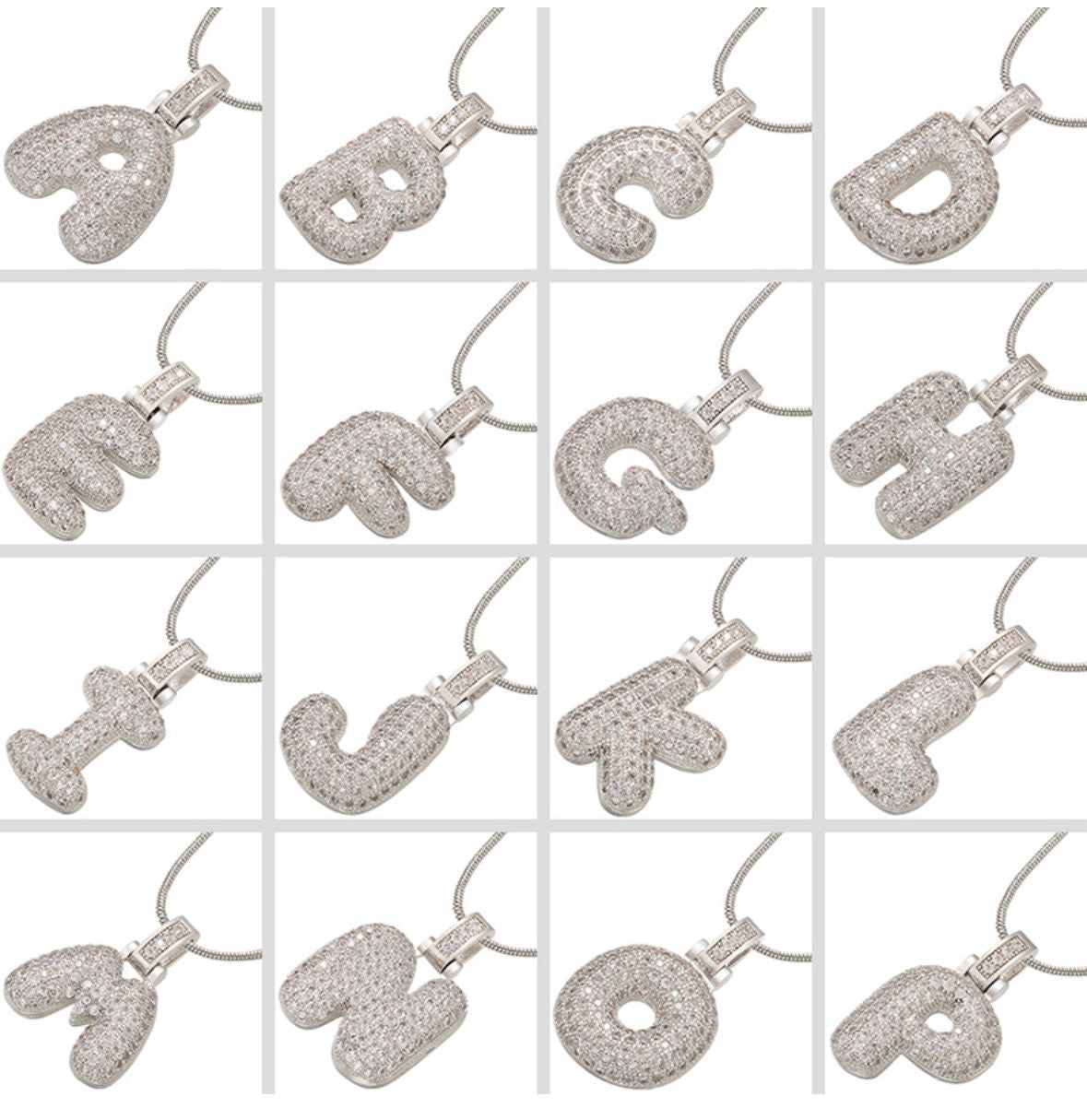 Lettera grande per collane