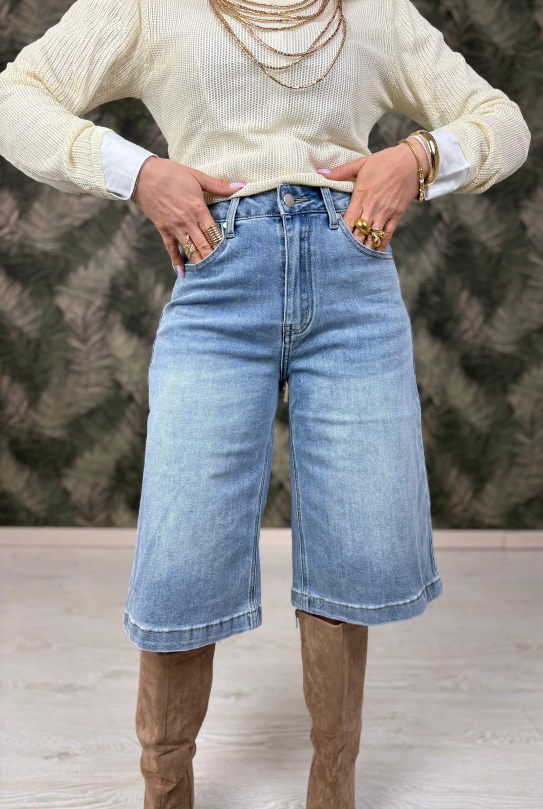 Bermuda jeans art.Fx5182