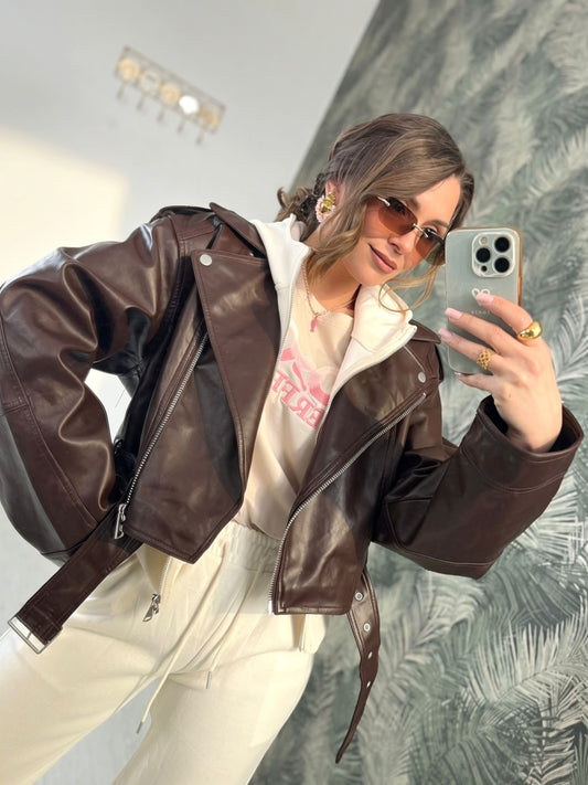 Giubbotto eco-pelle Mod.zara