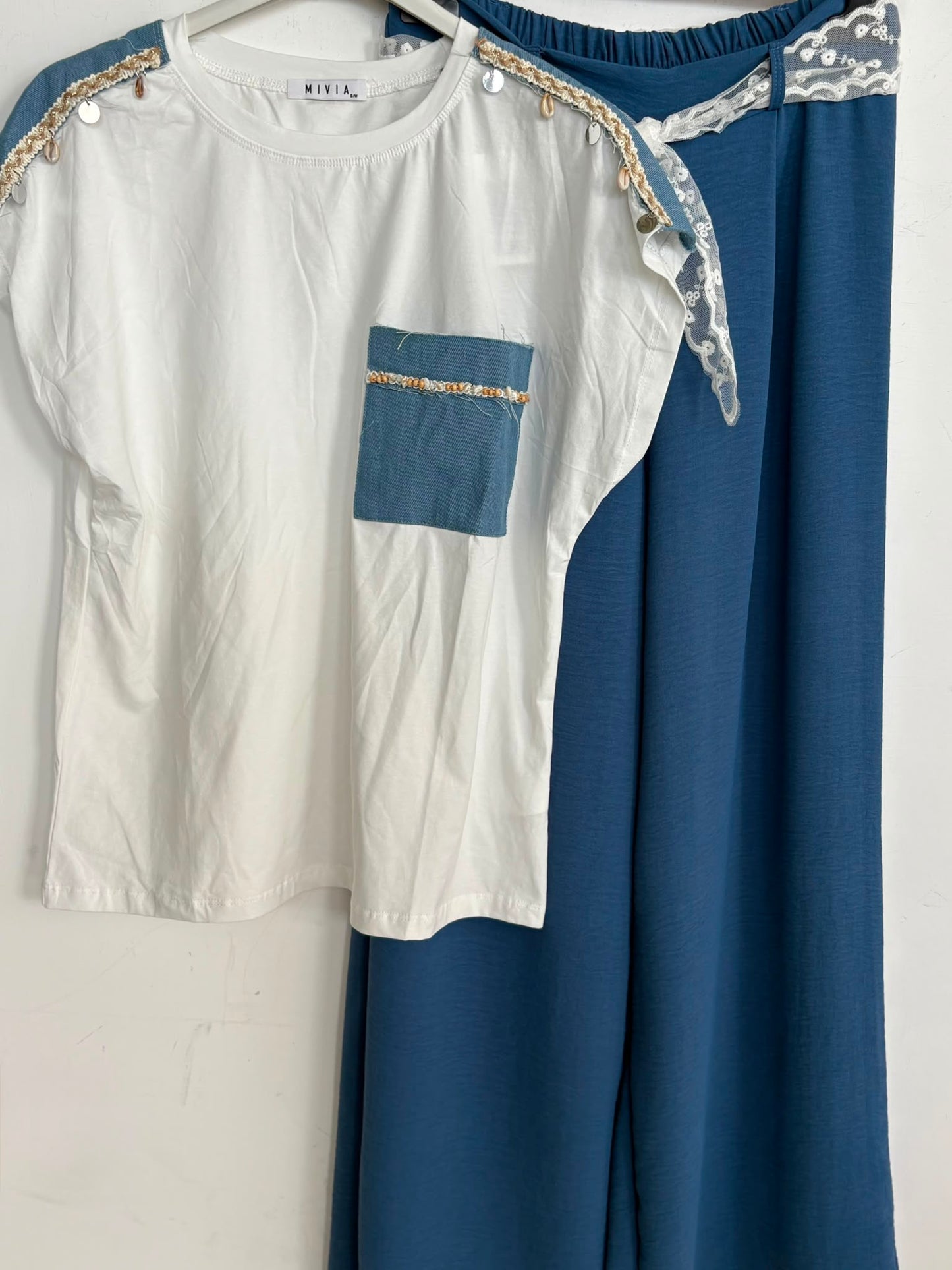 Pantalone LSDP con fusciacca particolare