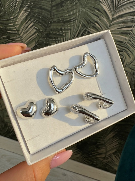 Set orecchini 3 pezzi promo art.D-886