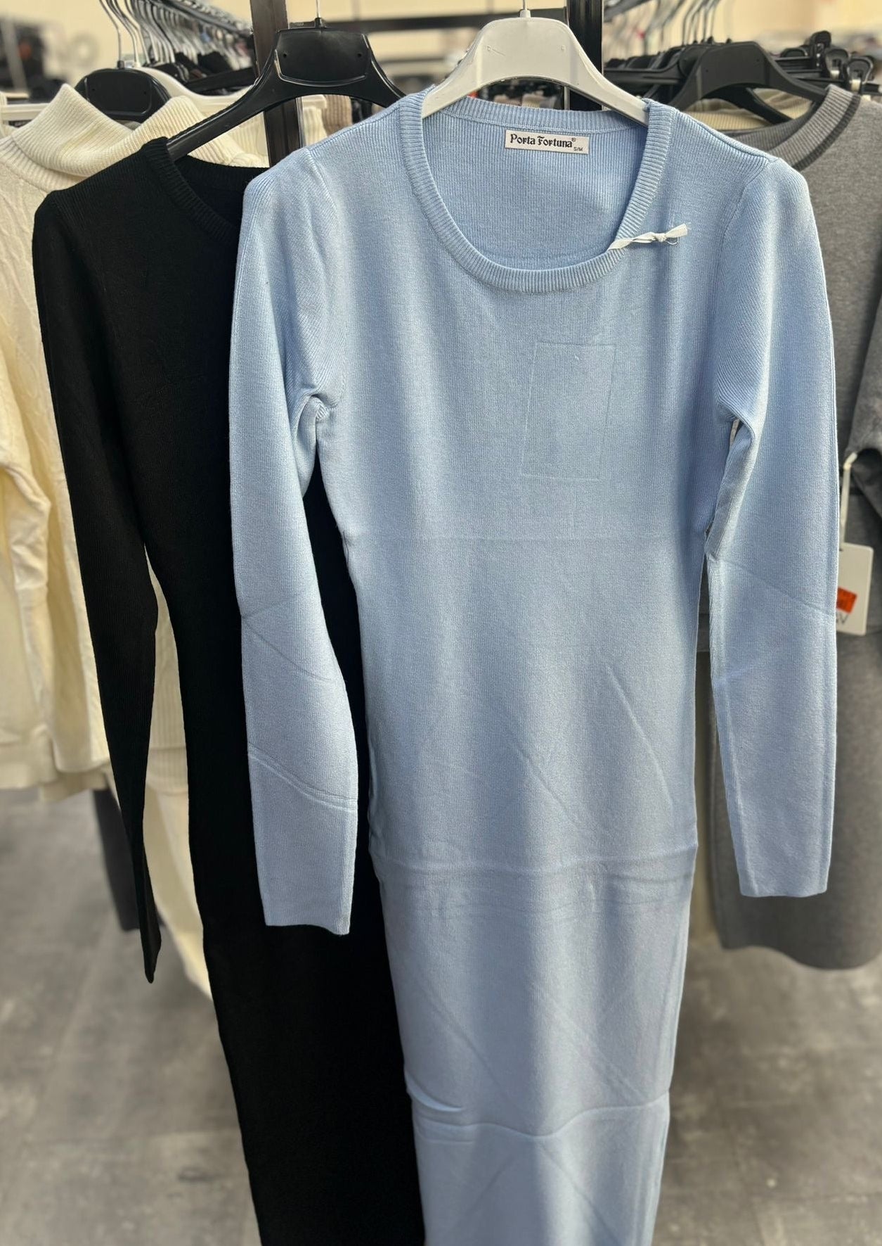 Dress costine lungo art.QF8876