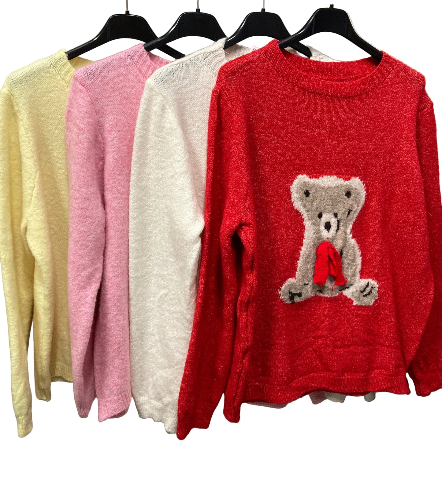Pull lana pettinata teddy