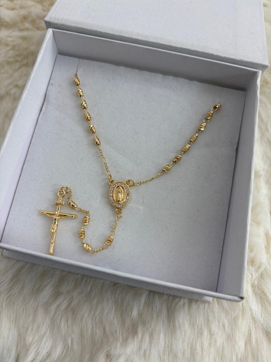 Collana Rosario in ottone