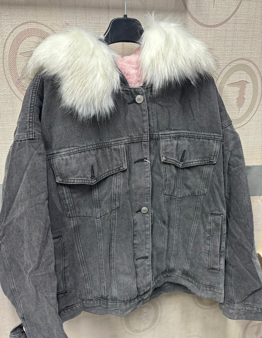 Giubbotto denim grigio art.G50-5