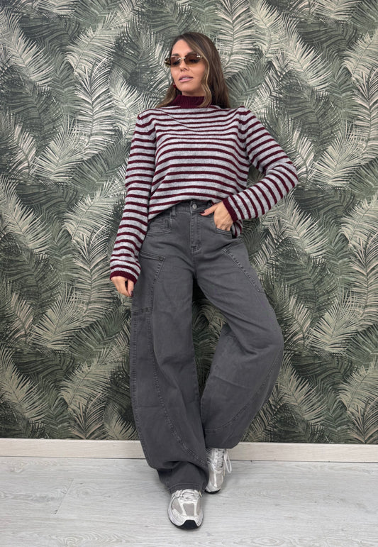 Jeans Balloon con tasconi art:MS2142- 2140