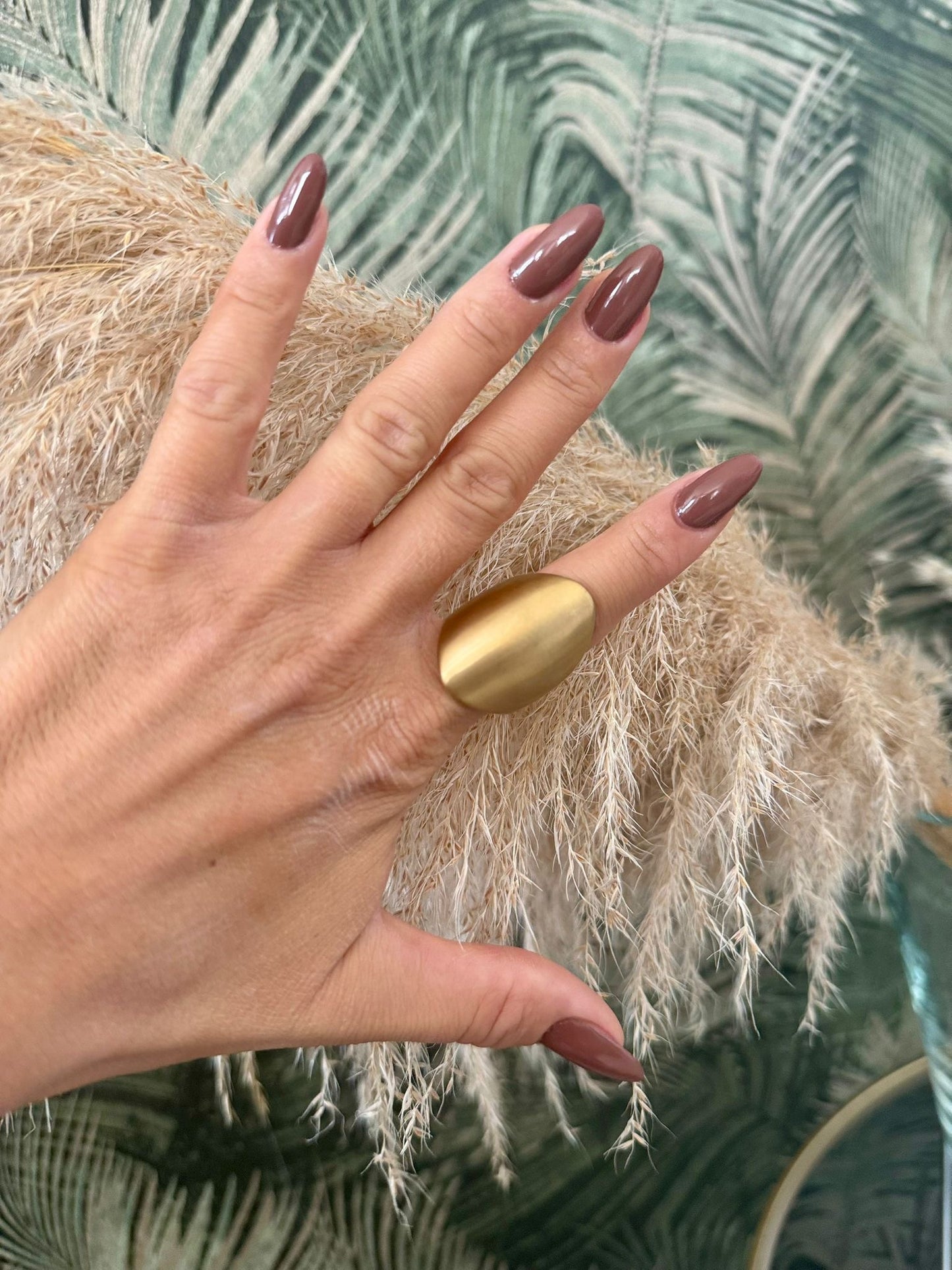 Anello placcato in oro