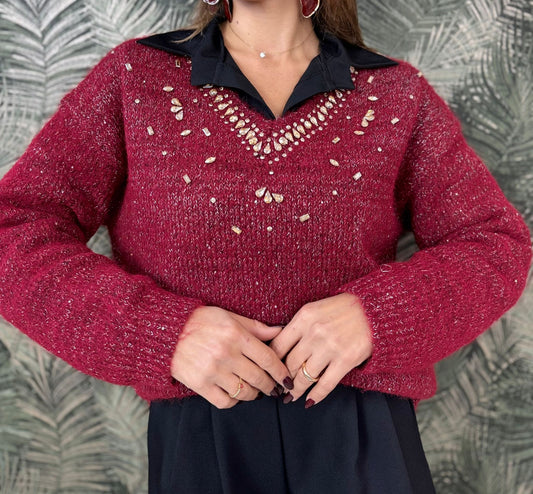 Pull Evelyn con Strass