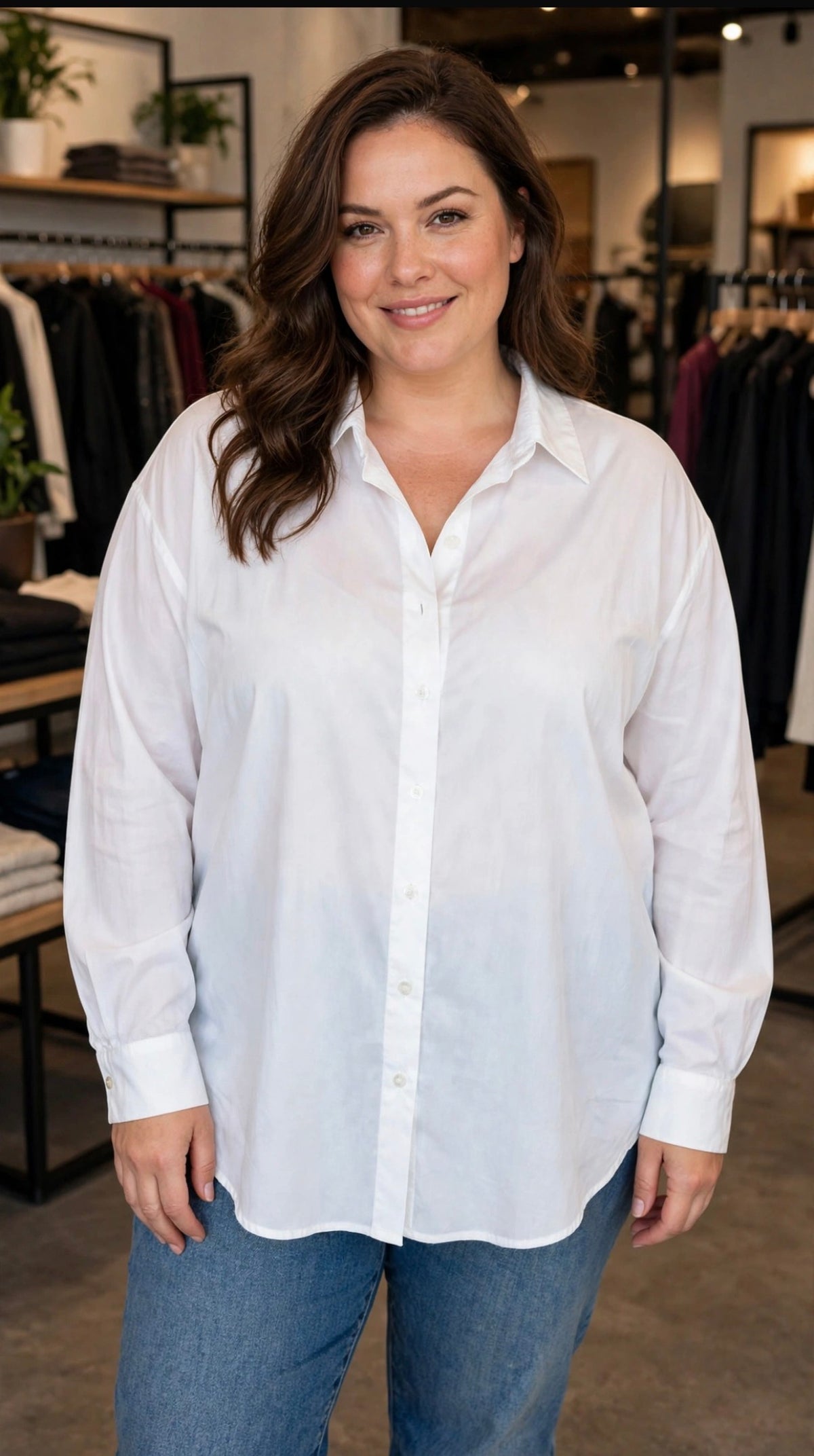 Camicia basic curvy