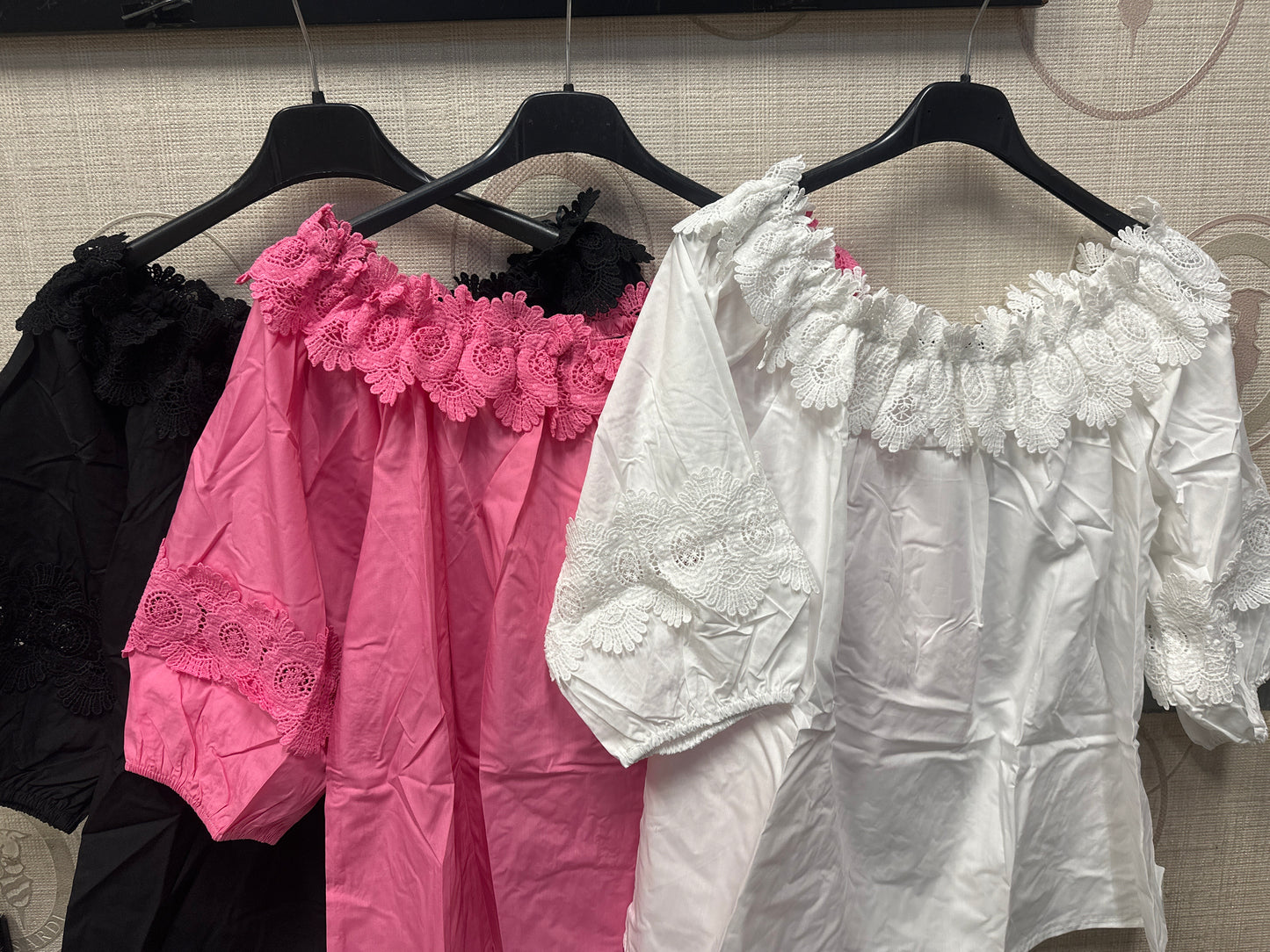 Camicia con ricamo art-Y90145