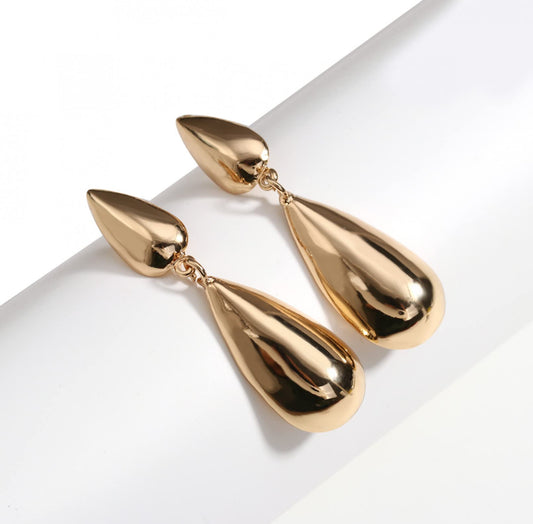 Orecchini oro specchio a clips