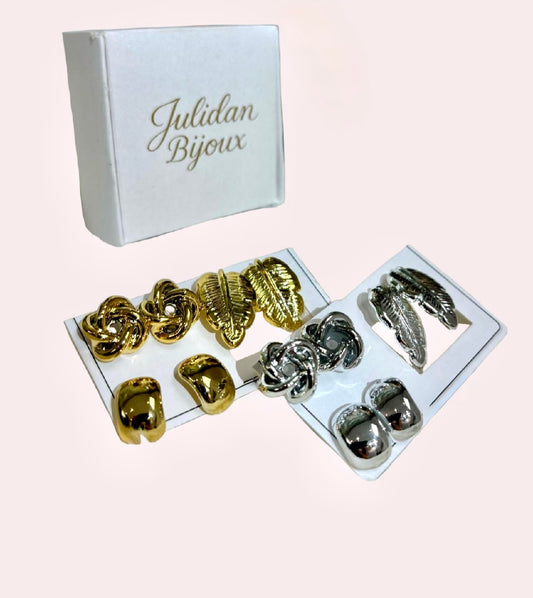 Set orecchini 3 paia promo art.D-890