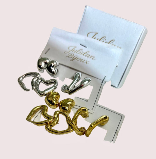 Set orecchini 3 pezzi promo art.D-886