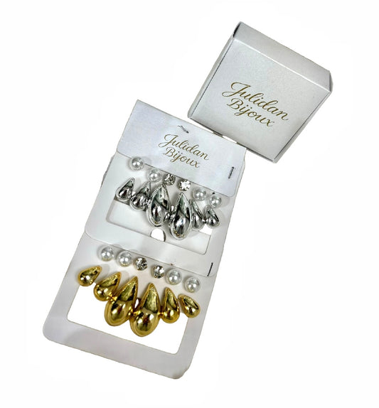 Set orecchini 6 paia promo art.D1356