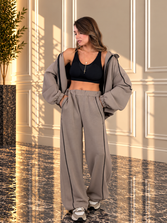 Tuta comfort con zip