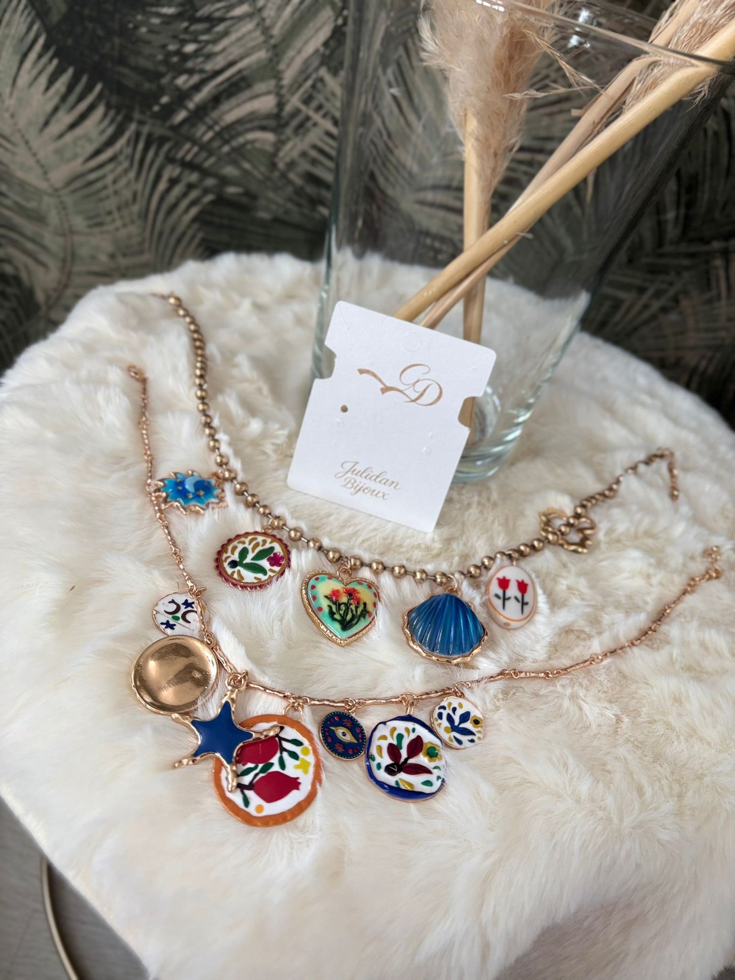 Doppia Collana con ciondoli