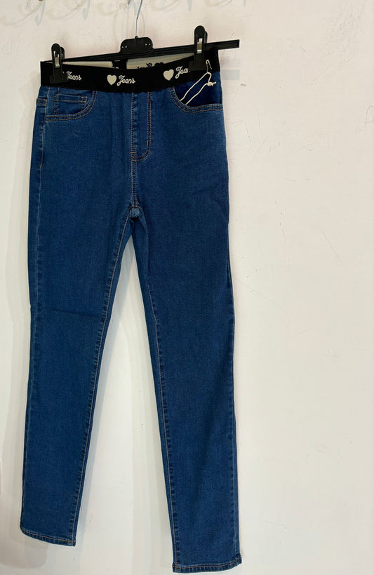 JEANS CON ELASTICO COD.K827